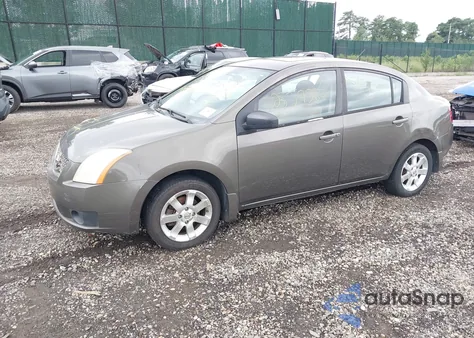 2007 Nissan Sentra 2.0Sl z USA, uszkodzony, nr VIN 3N1AB61E67L629578